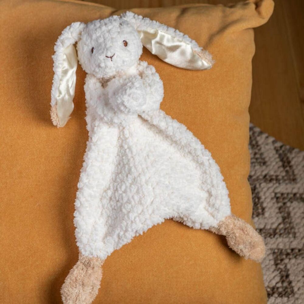 Mary Meyer Oatmeal Bunny Lovey Plush 13 Inch Soft Security Toy